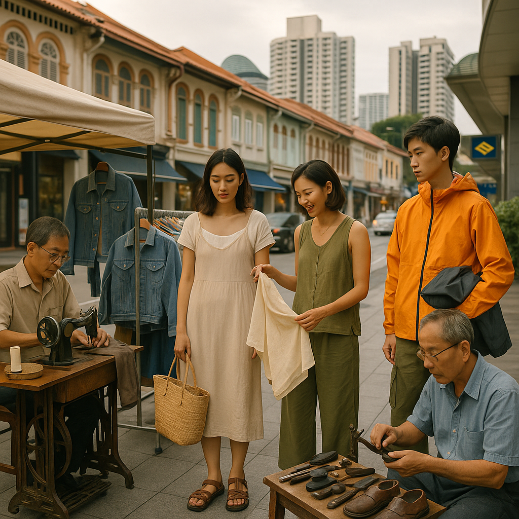 Circular Chic: Thrifting, Sustainability, and the New Singapore Street Wardrobe
