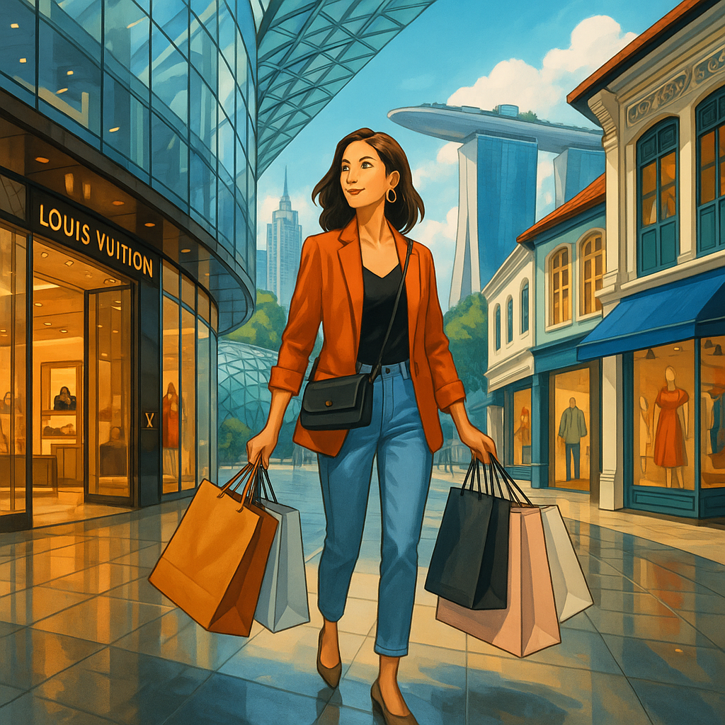 A Fashion Shopping Journey Through Singapore’s Best Retail Hubs