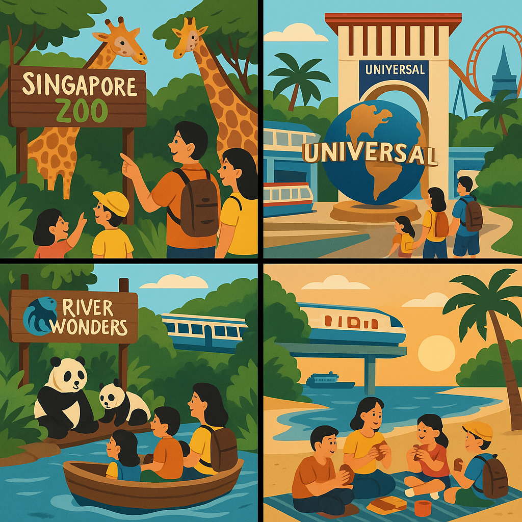 Designing a Family Itinerary in Singapore: Balancing Budget, Time, and Fun