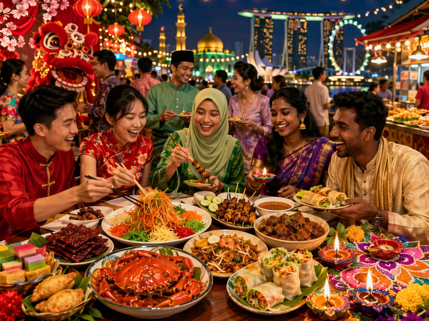Savoring the Flavors of Singapore: Food and Culture at the Heart of Festivals