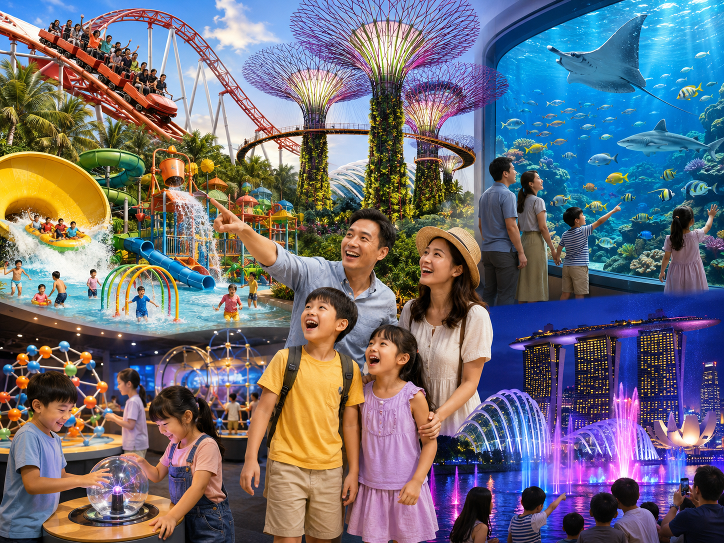 Discovering Singapore’s Family-Friendly Attractions: Theme Parks and Kids’ Activities