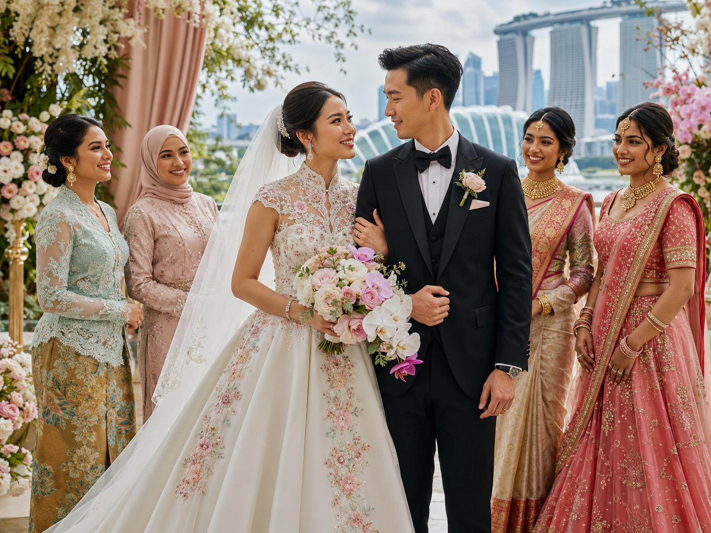 Elegant and Cultural: Singapore’s Approach to Wedding Fashion